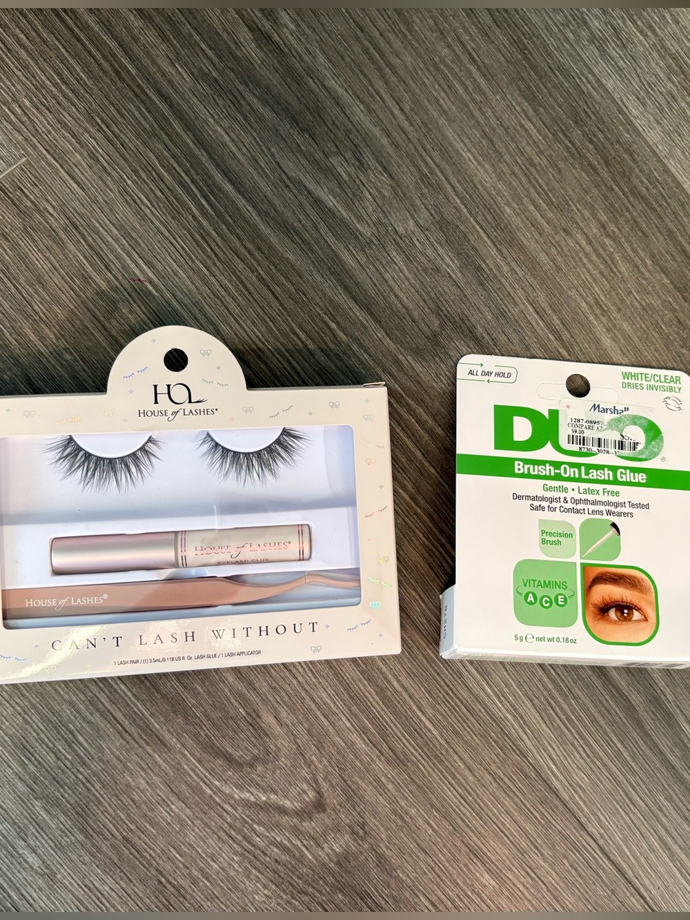 House of Lashes Lash Kit and DUO Brush-On Lash Glue
